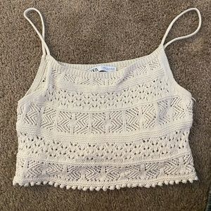 Zara knit tank top